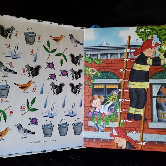 Fireman Keepsake Growth Chart - Picture 4 of 5